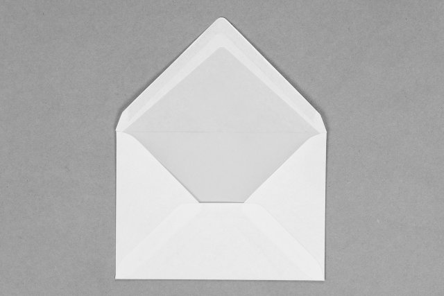 Envelopes DIN C6, brancos com forro