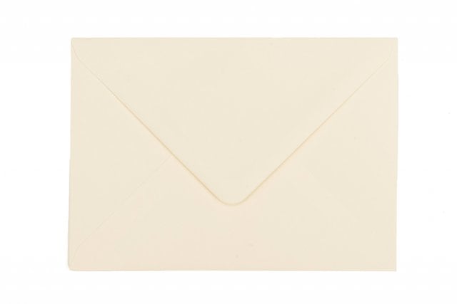 Envelopes DIN B6, creme