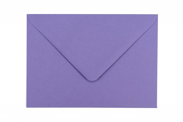 Envelopes DIN B6, roxo
