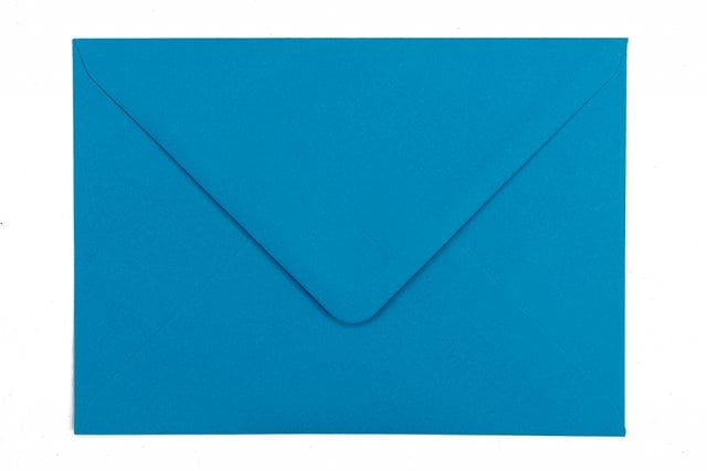 Envelopes DIN B6, azul