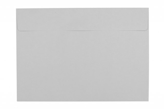 Envelopes DIN C5 adesivos, cinzento claro