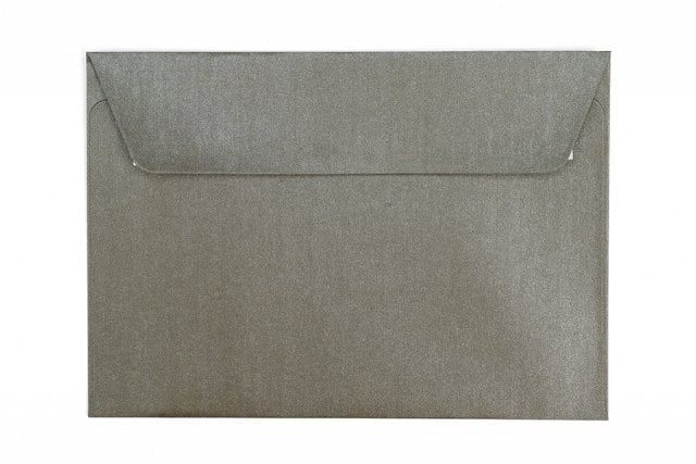 Envelopes DIN C6 adesivos, caqui madrepérola