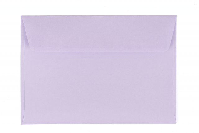 Envelopes DIN C6 adesivos, lavanda