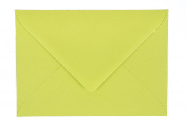 Envelopes DIN C6, verde maio