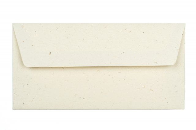 Envelopes DIN compridos, forrados a Terra Vanilla