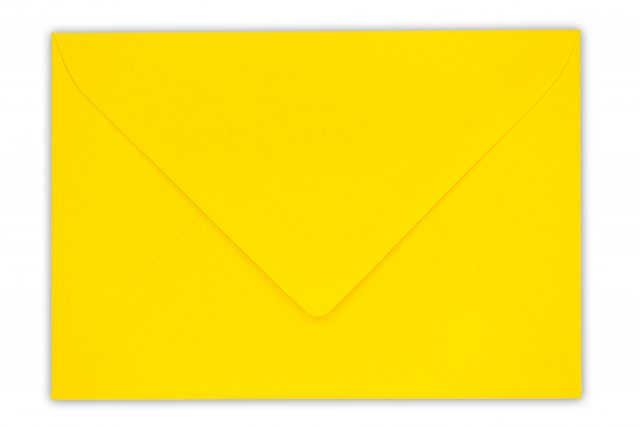 Envelopes DIN B6, amarelo