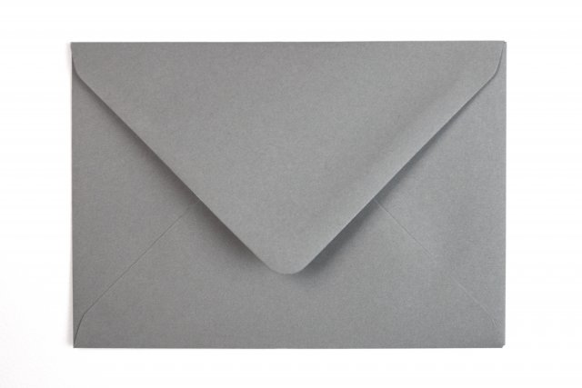Envelopes DIN B6, cinzento escuro