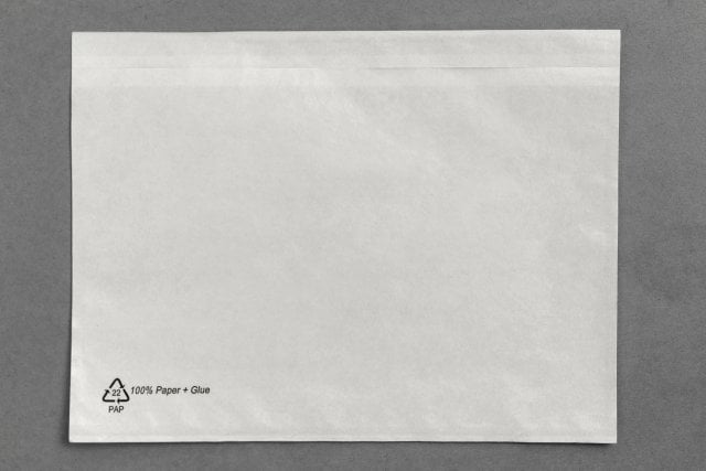Bolsa para notas de entrega DIN C5, papel