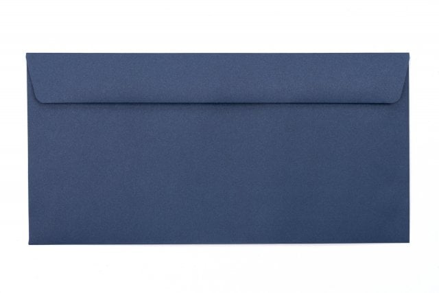 Envelopes DIN longo+, impressão azul escuro