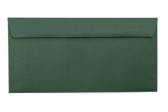 Envelopes DIN longo+, impressão verde escuro