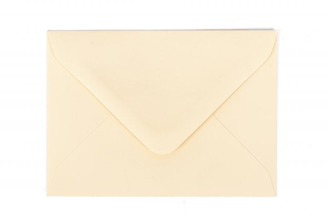 Envelopes 65x94mm, creme