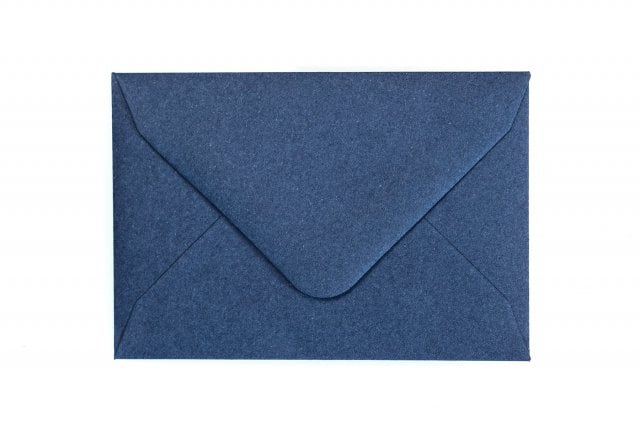 Envelopes 65x94mm, azul escuro