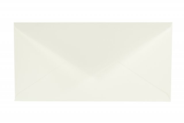 Envelopes DIN longos, branco-creme