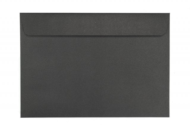 Envelopes DIN C5 adesivos, impressão a preto