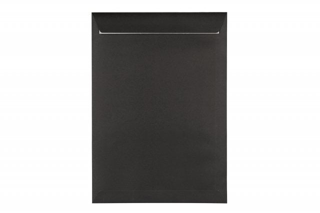Envelopes DIN C4 adesivos, impressão preta