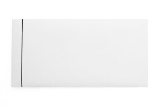 Envelopes DIN Longo com adesivo, com fita de luto