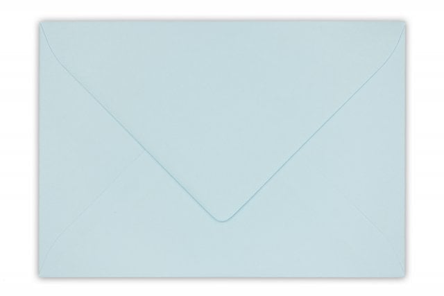Envelopes DIN C6, azul claro