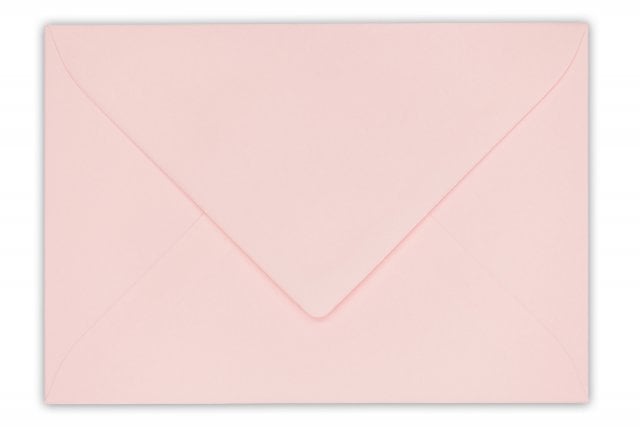 Envelopes DIN C6, cor-de-rosa