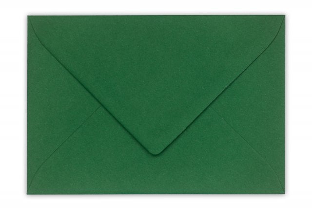 Envelopes DIN C6, verde escuro