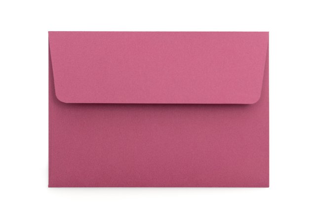 Envelopes DIN C6 adesivos, framboesa