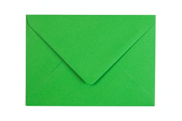 Envelopes DIN C6, verde