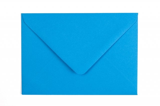 Envelopes DIN C6, azul