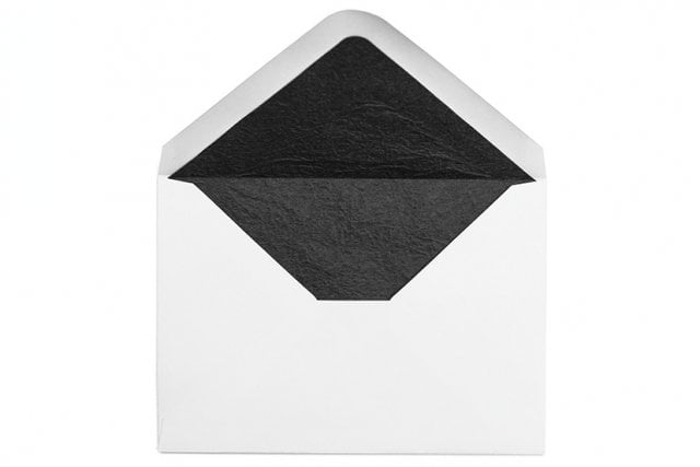 Envelopes DIN C6, envelopes funerários