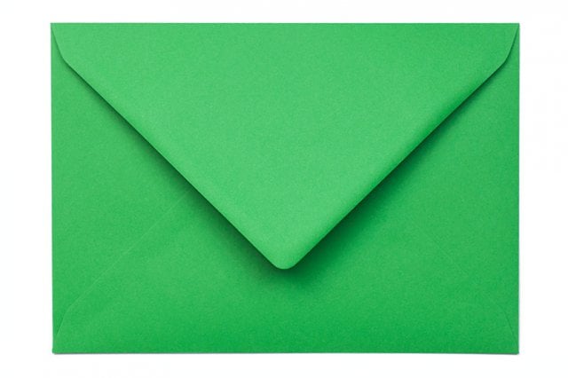 Envelopes DIN C5, verde