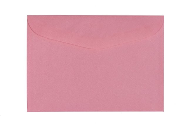 Envelopes DIN C6, vermelho reciclado