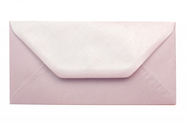 Envelopes DIN longos, em madrepérola púrpura