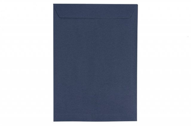 Envelopes DIN C4 adesivos, azul escuro