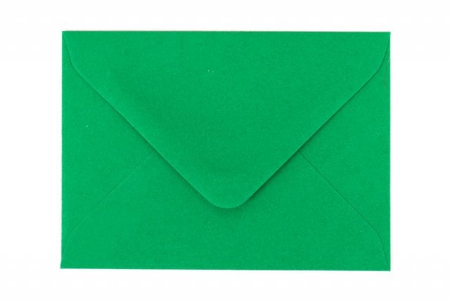 Envelopes DIN C7, verde