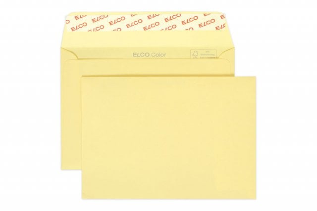 Envelopes Elco DIN C6 adesivo, camurça leve