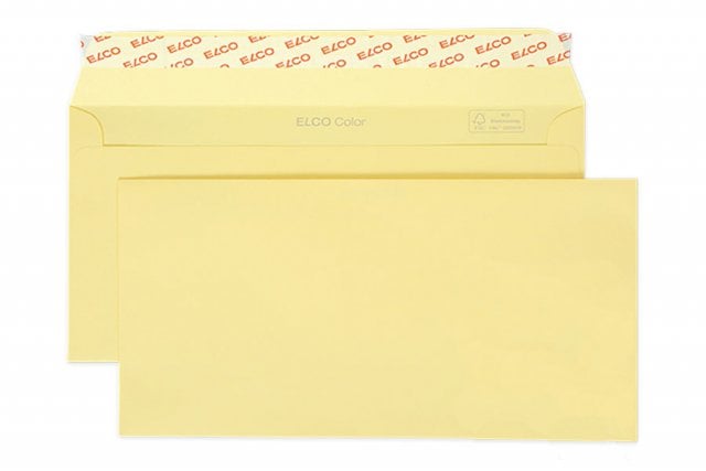 Envelopes Elco DIN longo+ adesivo, camurça leve