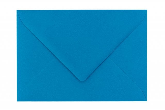 Envelopes DIN C6, azul royal