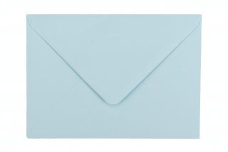 Envelopes DIN B6, azul claro
