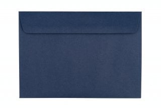 Envelopes DIN C5 adesivos, azul escuro
