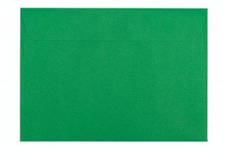 Envelopes DIN C5 adesivos, verde escuro
