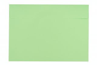 Envelopes DIN C5 adesivos, verde claro