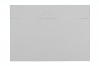 Envelopes DIN C5 adesivos, cinzento claro