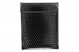 Envelopes DIN C5 almofadados, pretos