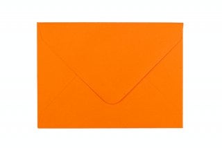 Envelopes DIN C7, cor de laranja