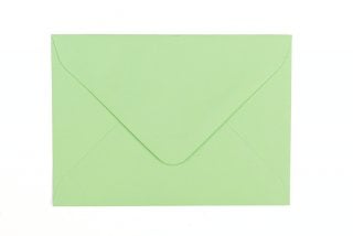 Envelopes DIN C7, verde claro