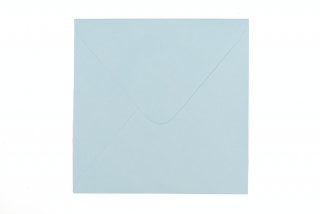 Envelopes quadrados 155x155 mm, azul claro