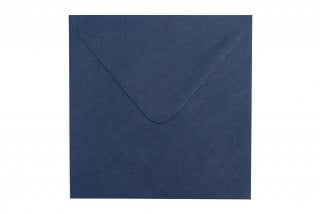 Envelopes quadrados 155x155 mm, azul escuro