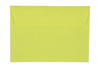 Envelopes DIN C6 adesivos, verde maio
