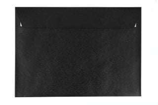Envelopes DIN C5 adesivos, preto madrepérola