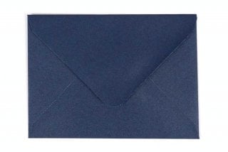 Envelopes DIN C7, azul escuro madrepérola