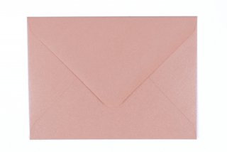 Envelopes DIN C7, cor-de-rosa madrepérola
