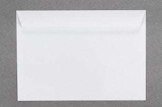 Envelopes DIN C5 adesivos, brancos